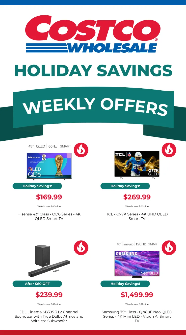 Weekly ad Holiday deals from December 10 to December 26 2025 - Page 1