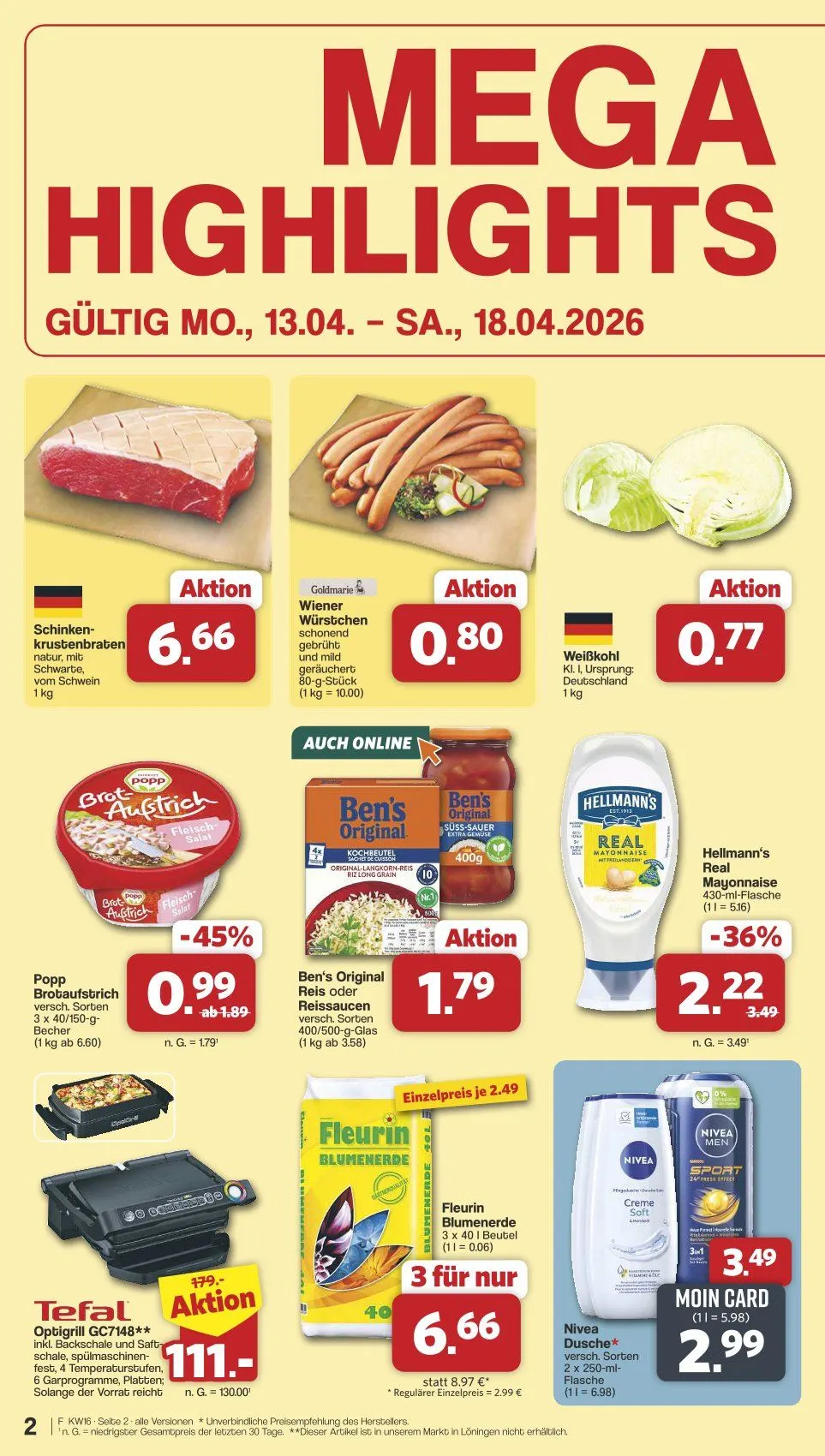 Famila Prospekte von 13. April bis 18. April 2026 - Prospekt seite 2