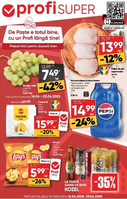 Catalog Profi Reviste de la 16 aprilie până la 29 aprilie 2025 - Revista Pagina 1