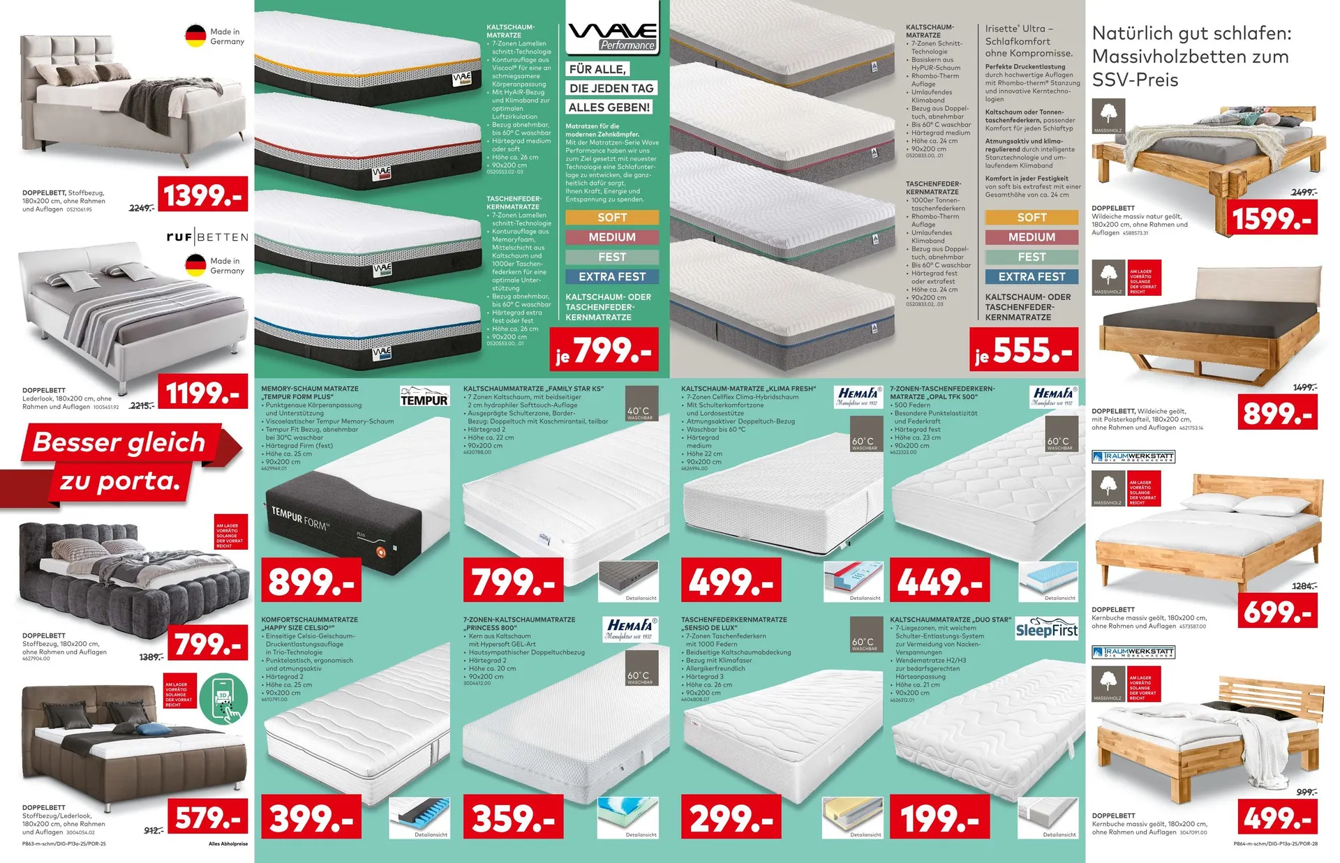 Porta Möbel Angebote von 25. Juli bis 4. August 2025 - Prospekt seite 2