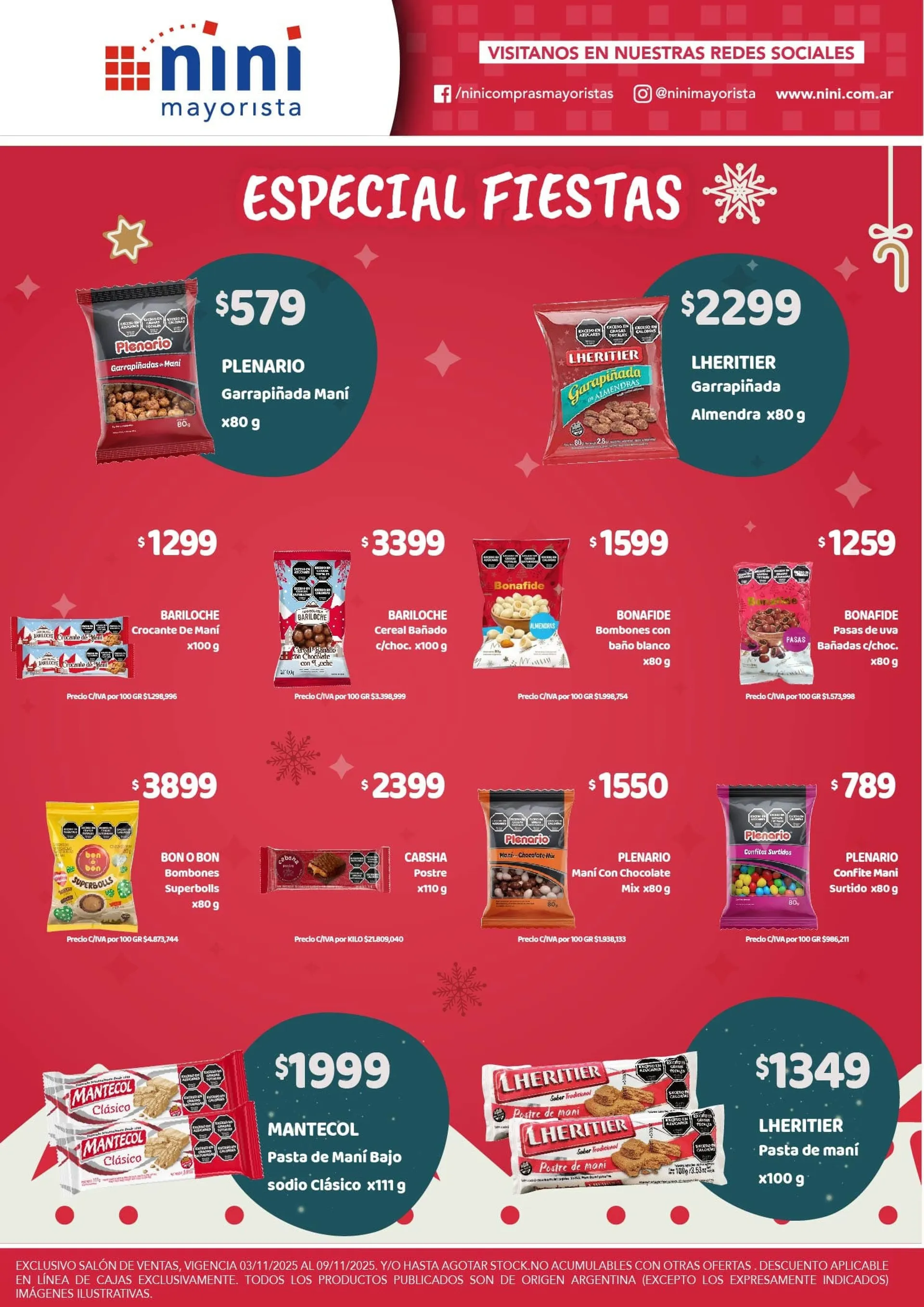 Ofertas de Ofertas Nini Mayorista 3 de noviembre al 9 de noviembre 2025 - Página 2 del catálogo