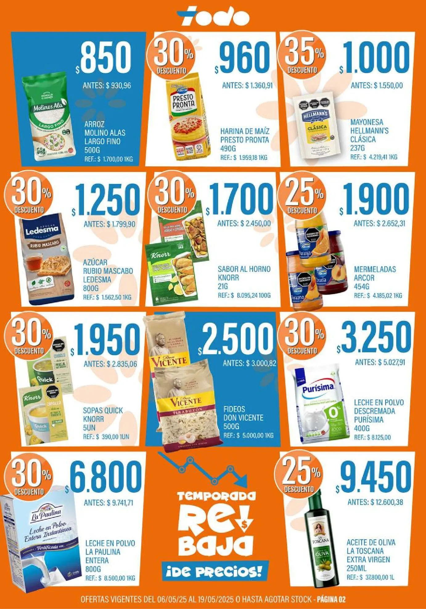 Ofertas de Ofertas Supermercados Todo 6 de mayo al 19 de mayo 2025 - Página 2 del catálogo