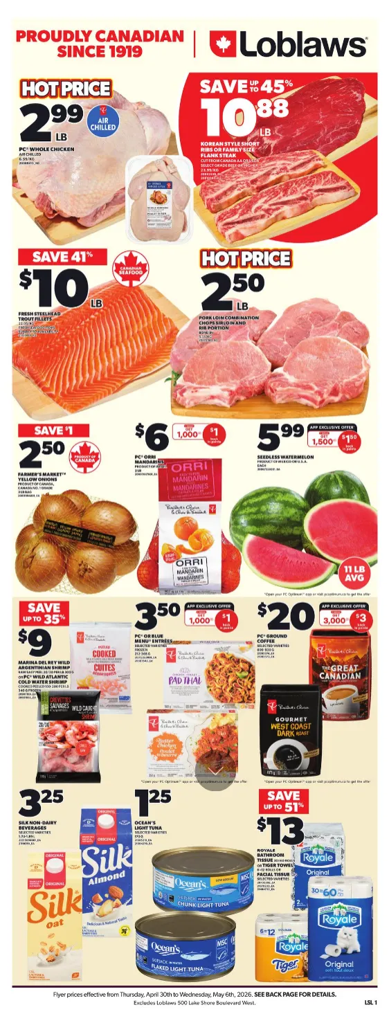 Loblaws Sales from April 30 to May 6 2026 - flyer page 2