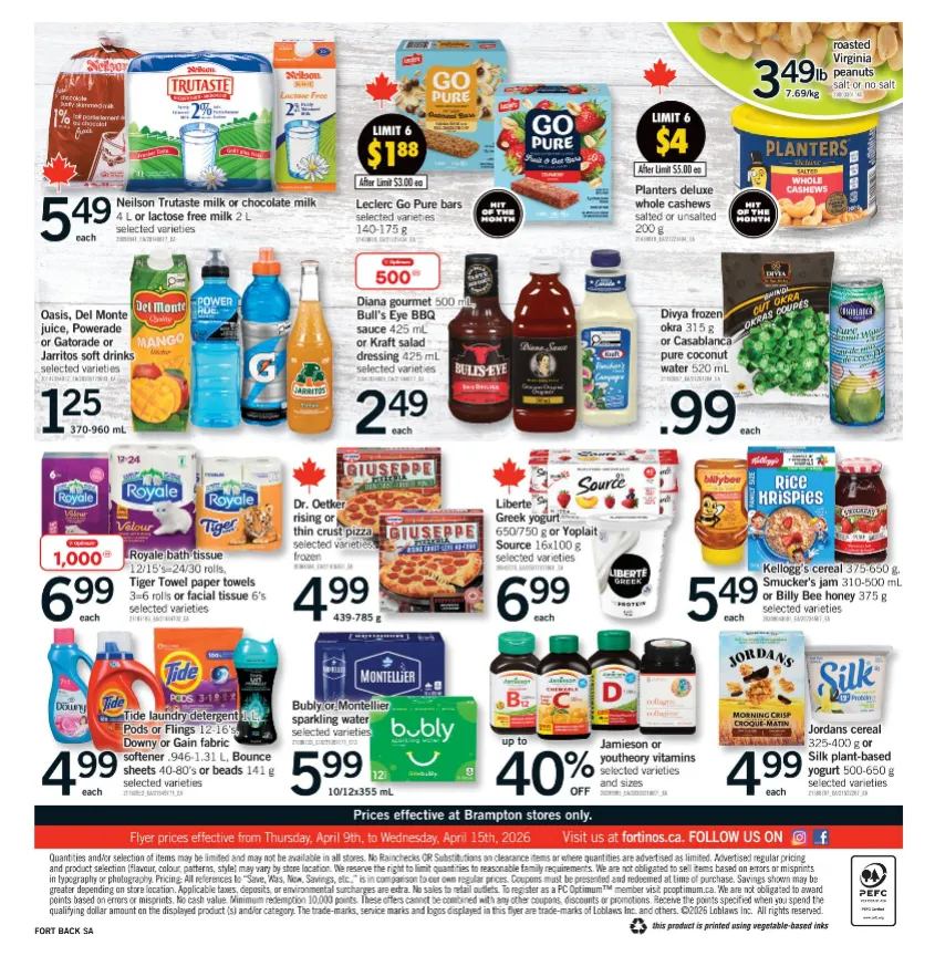 Fortinos Sales from April 8 to April 14 2026 - flyer page 2