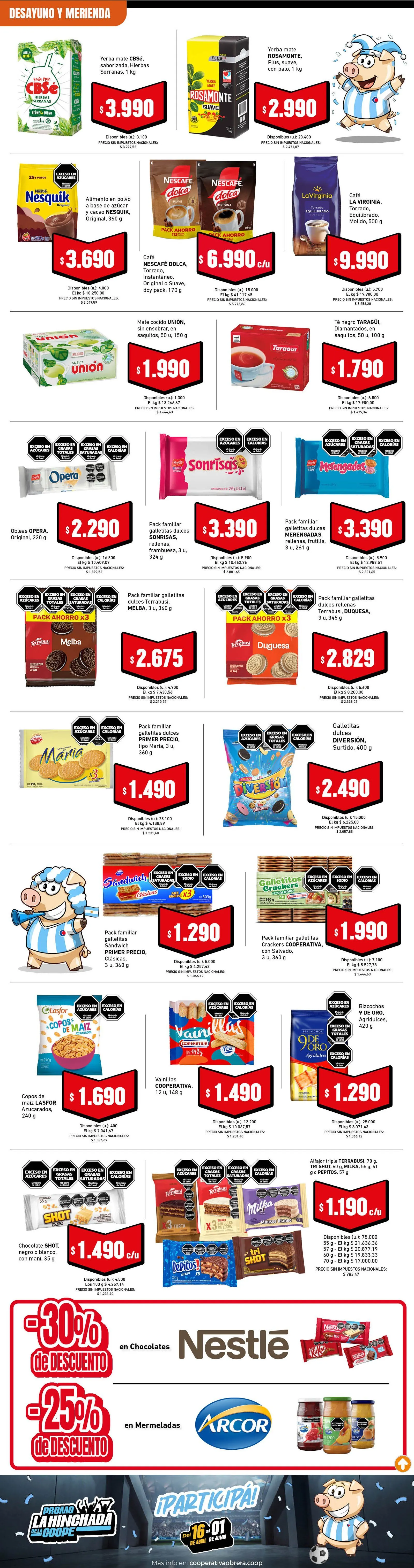 Ofertas de Ofertas Cooperativa Obrera  7 de mayo al 13 de mayo 2026 - Página 2 del catálogo
