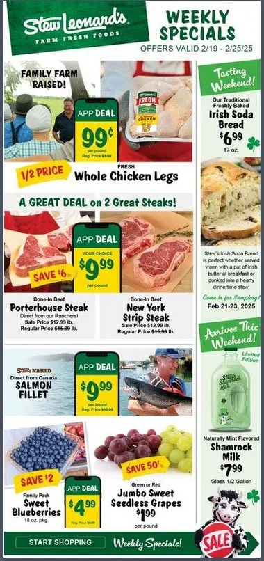 Weekly ad Stew Leonard's Sales from February 19 to February 25 2025 - Page 