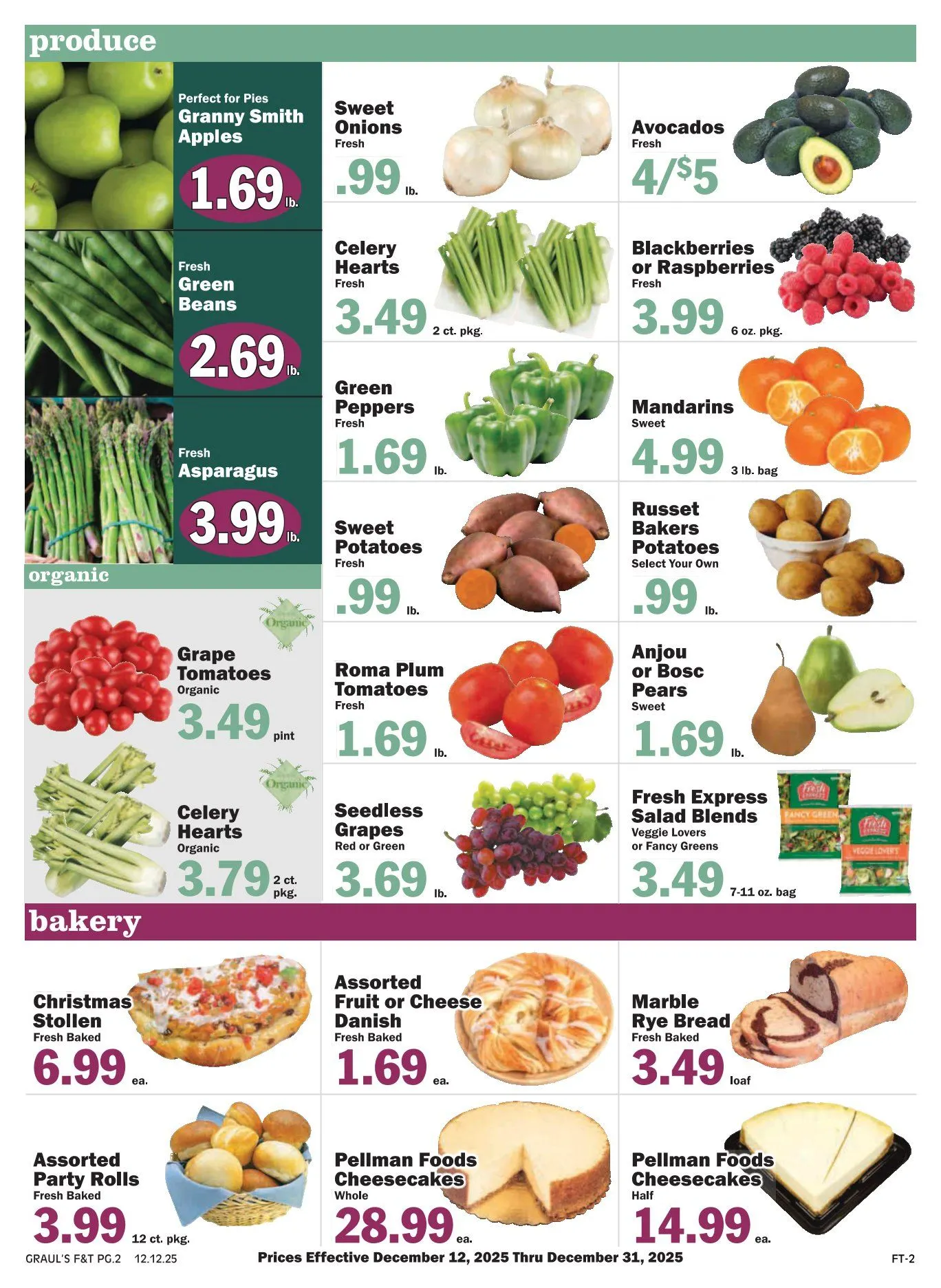 Weekly ad Graul's Market Sales from December 12 to December 31 2025 - Page 2