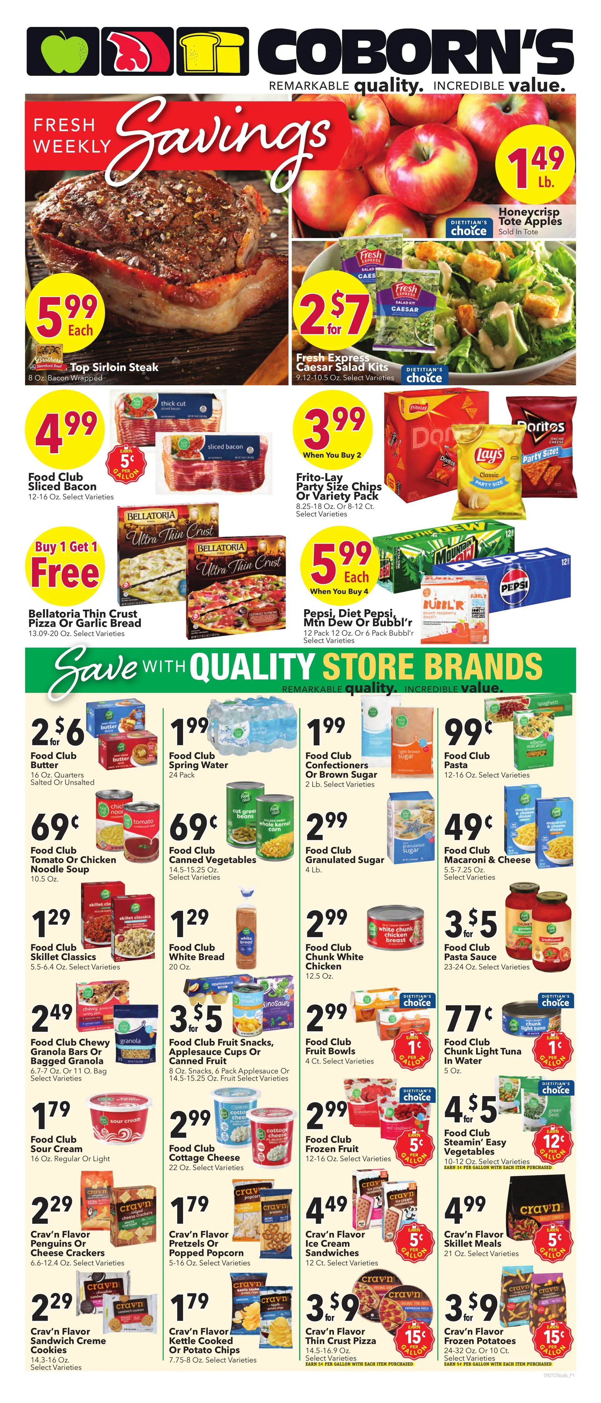 Weekly ad Coborn's Sales from September 24 to September 30 2025 - Page 1