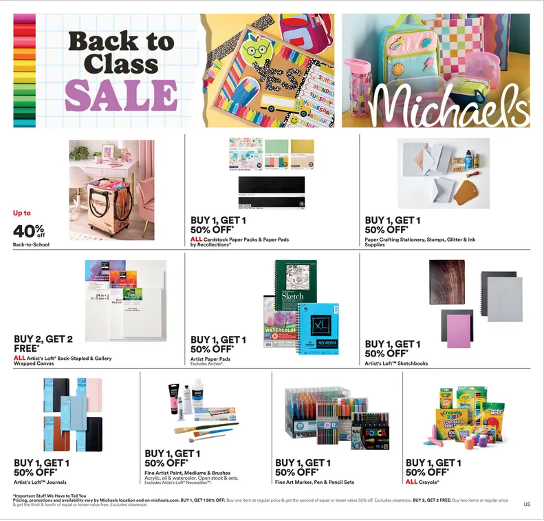 Weekly ad Michaels Sales from July 19 to July 25 2026 - Page 2