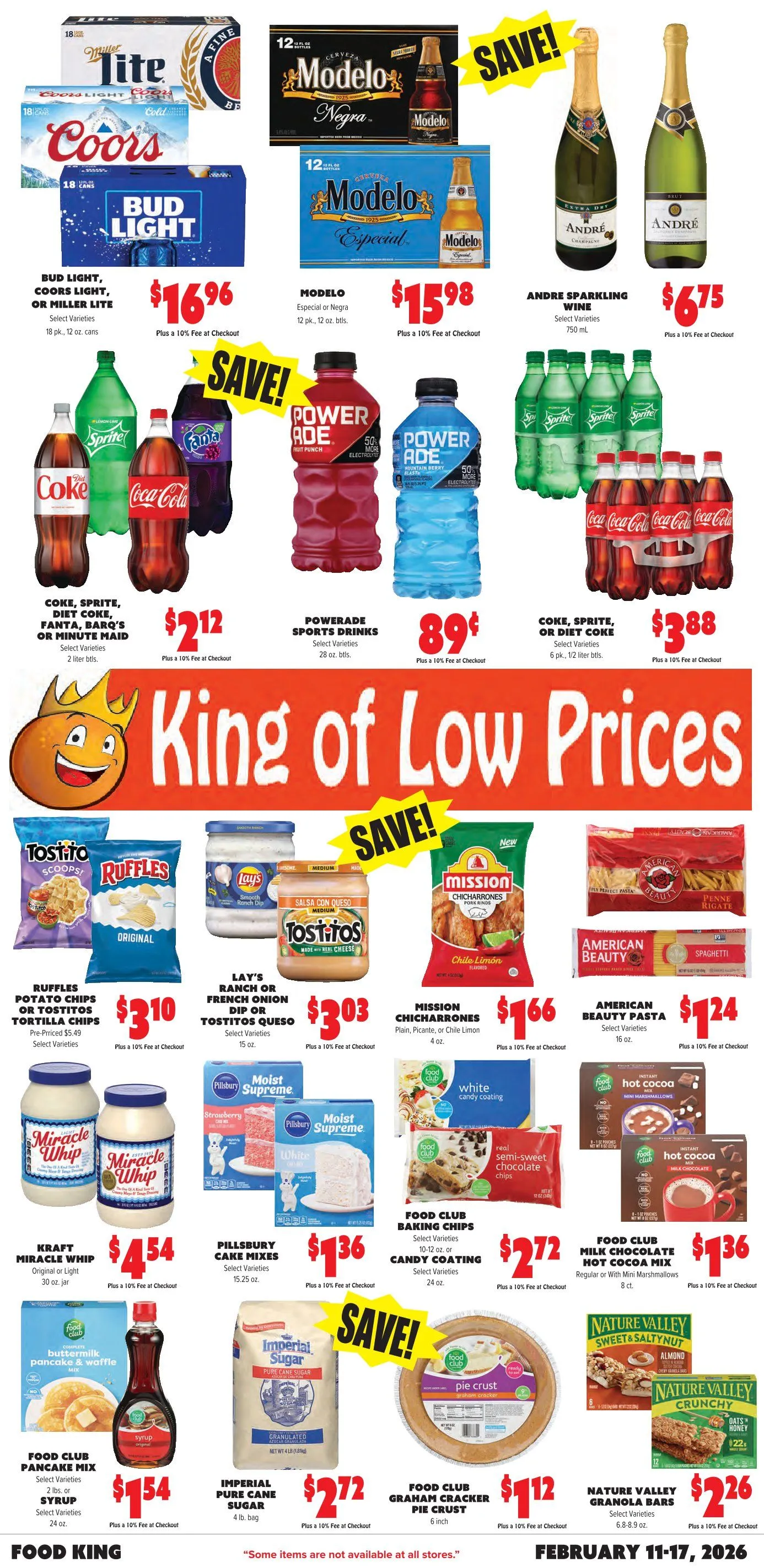 Weekly ad Food King logo. Current weekly ad Food King  from February 11 to February 17 2026 - Page 2