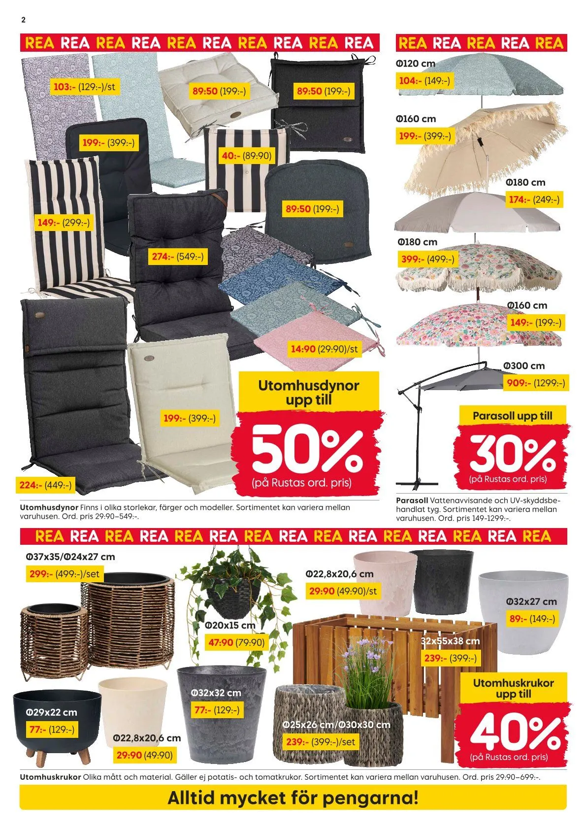 Rusta erbjudanden från 15 juni till 21 juni 2026 - Reklamblad sidor 2