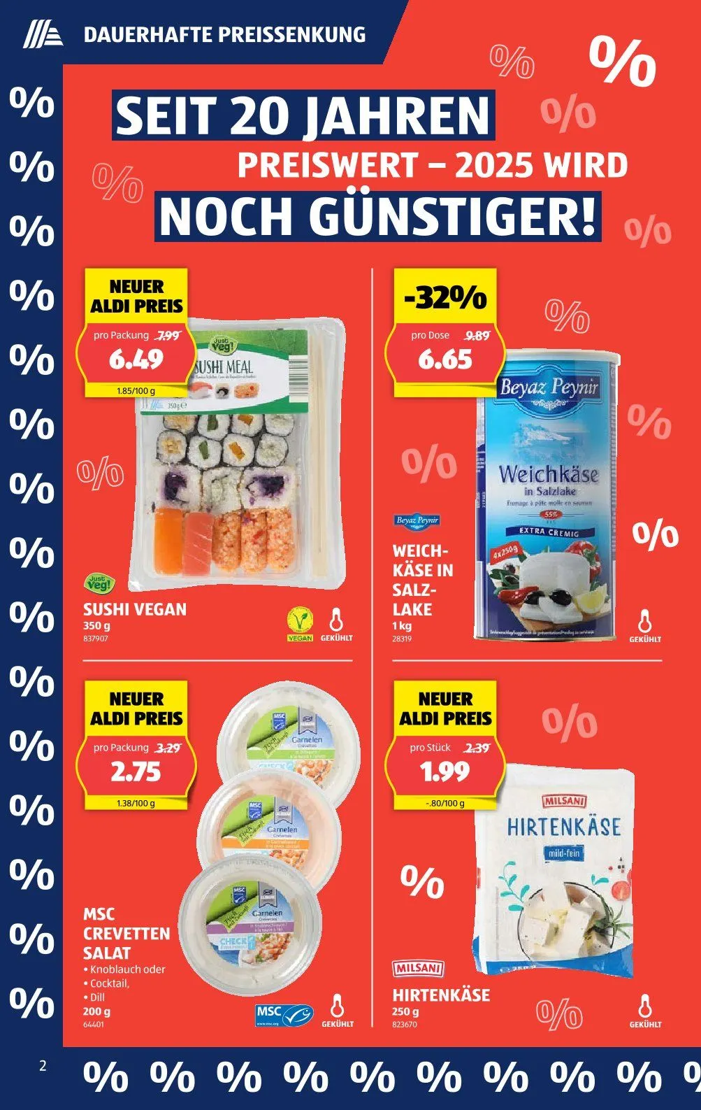 Aldi Prospekte von 16. Januar bis 22. Januar 2025 - Prospekt seite  2