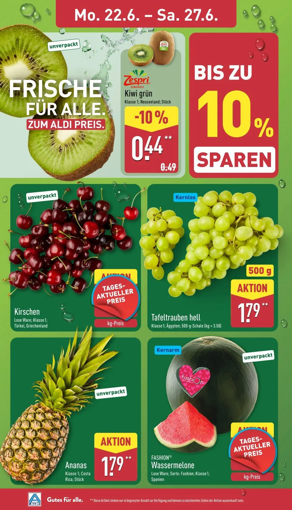 ALDI Nord Prospekte von 22. Juni bis 27. Juni 2026 - Prospekt seite 2