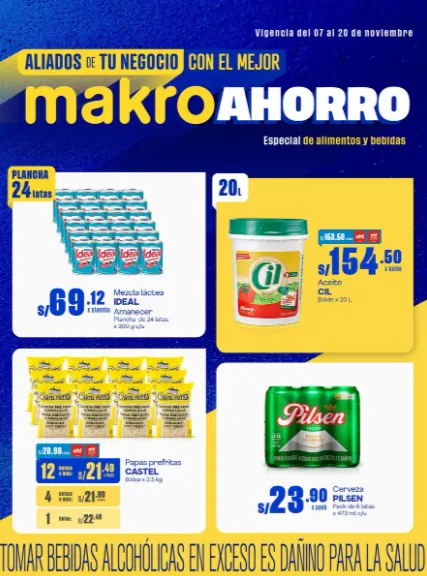 Catalogo de Makro Ofertas 7 de noviembre al 20 de noviembre 2024 - Pag 1