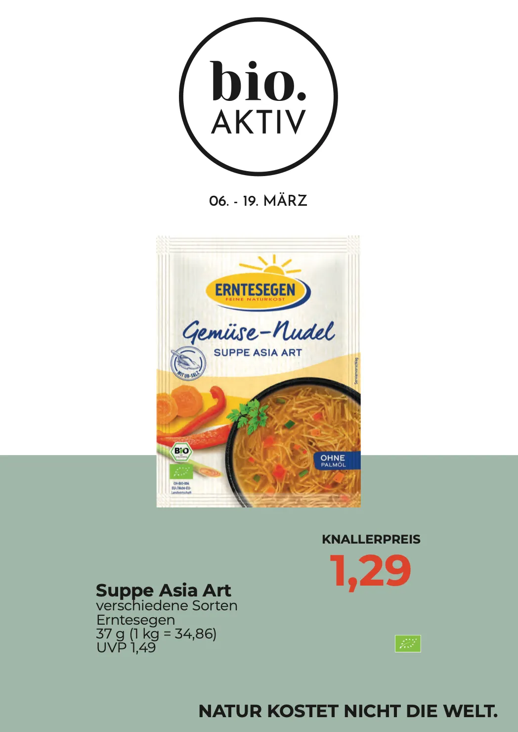 Pro Biomarkt Prospekt von 18. März bis 19. März 2025 - Prospekt seite 