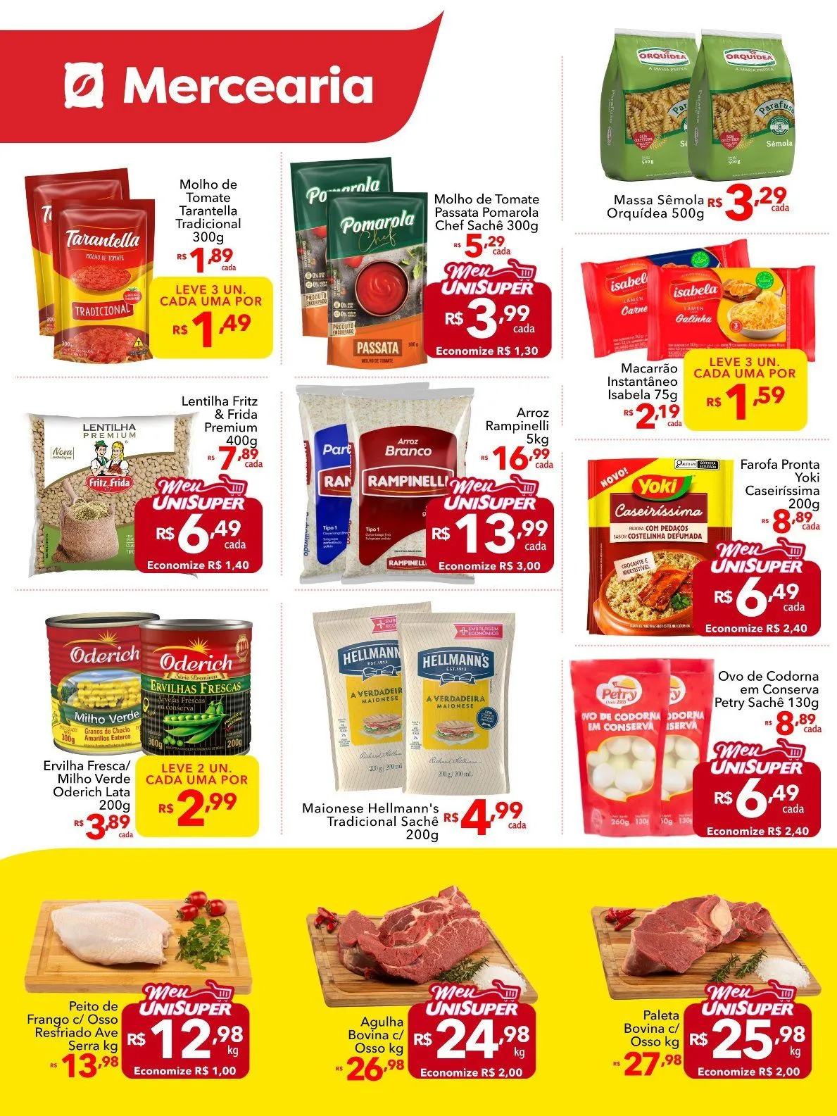 Encarte de  Folhetos UniSuper 4 de novembro até 6 de novembro 2025 - Pagina 2