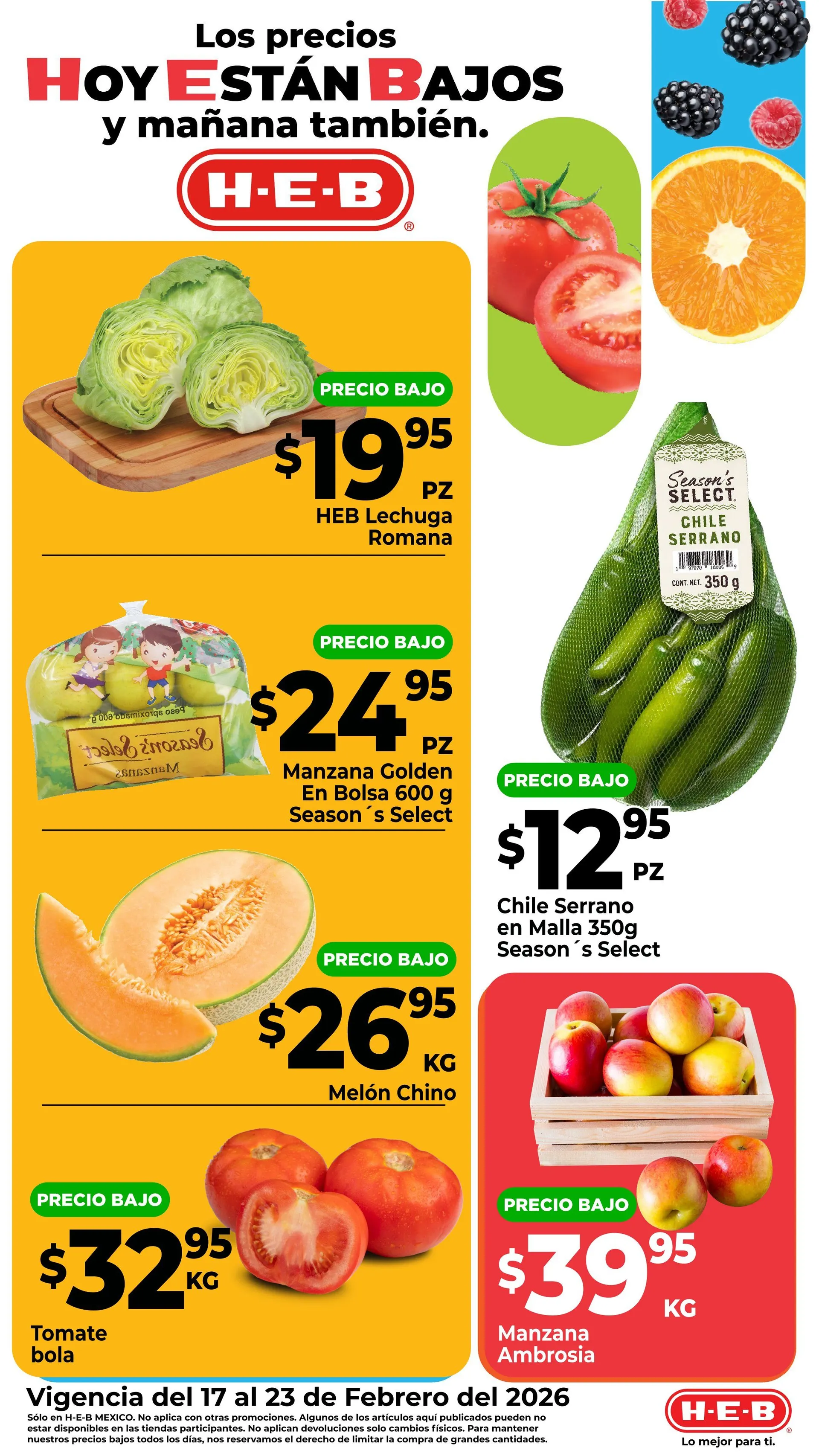 Catálogo de H-E-B catálogos y ofertas 17 de febrero al 19 de febrero 2026 - Pagina 2