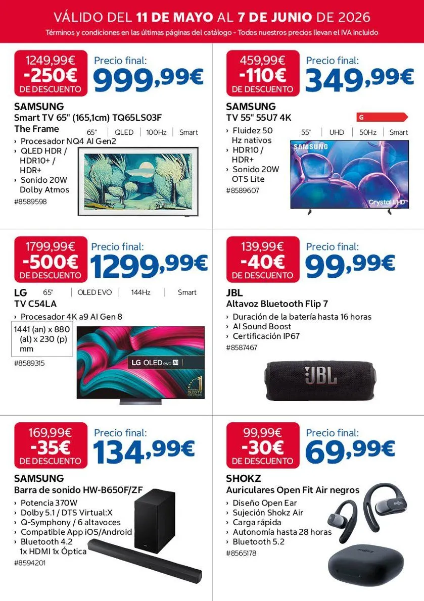 Catálogo de COSTCO Ofertas 11 de mayo al 7 de junio 2026 - Página 2