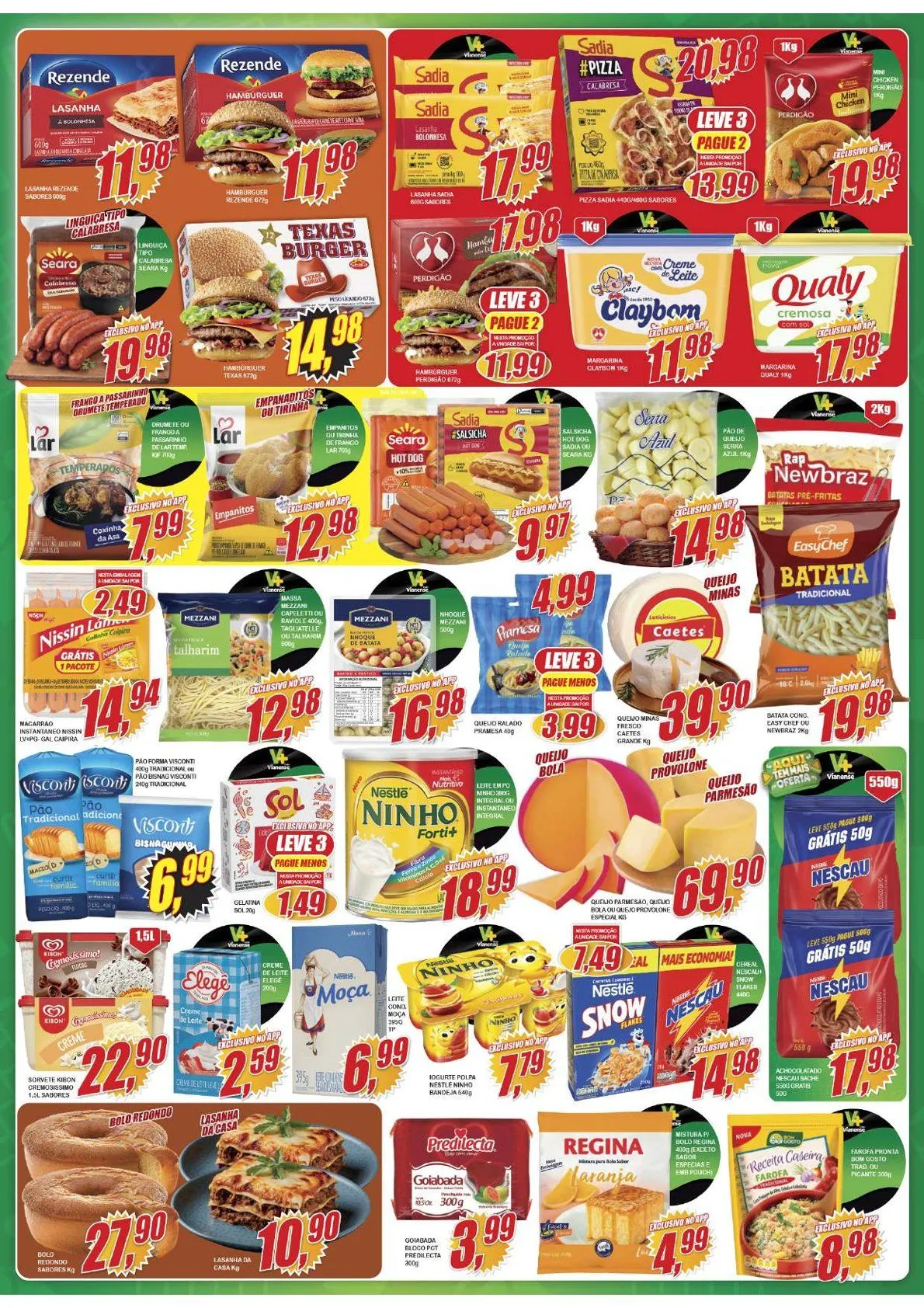 Encarte de Folhetos Vianense Supermercados 17 de abril até 23 de abril 2026 - Pagina 2