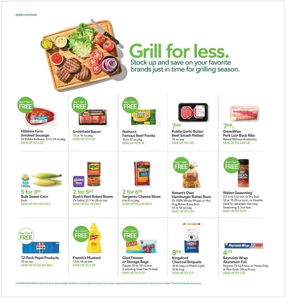 Weekly promotion Publix Sales spanning from May 20 to May 26 2026 - Page 2 for Catalogue 365