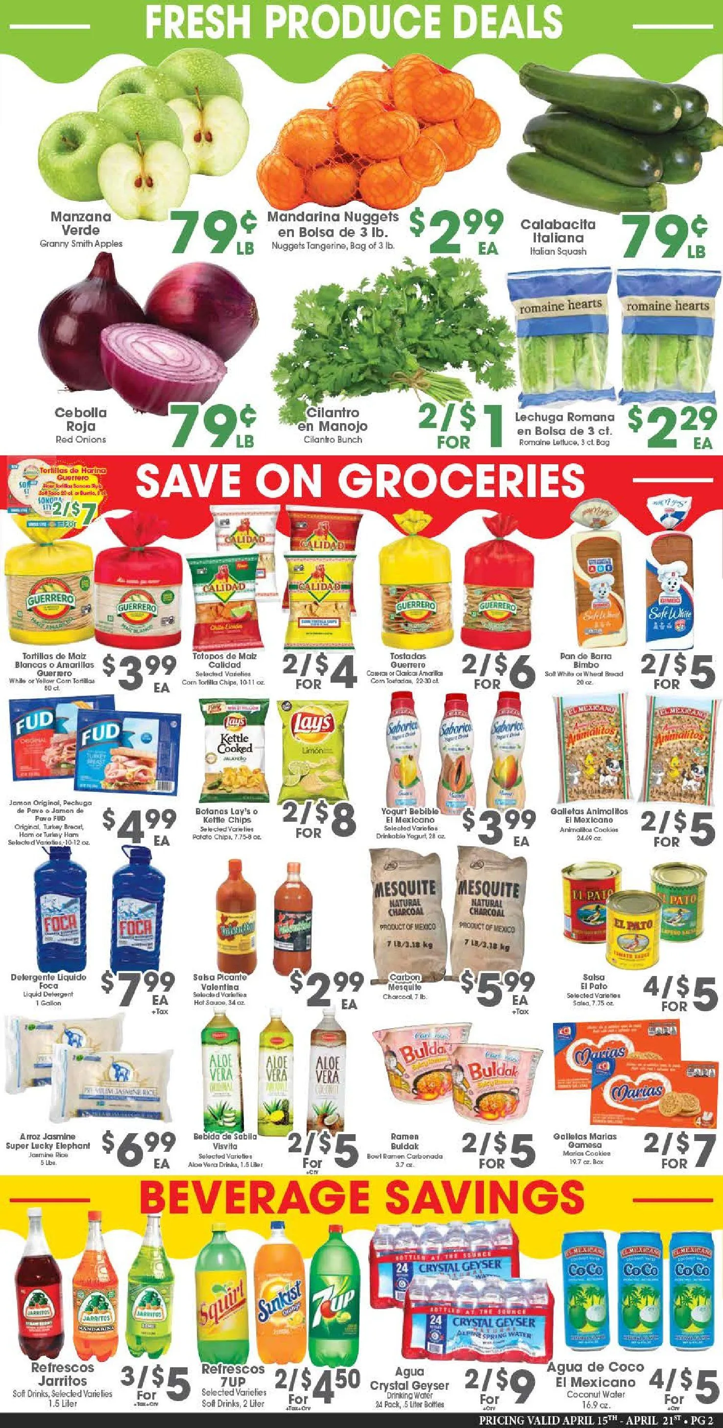 Weekly ad Arteagas Food Center Sales from April 15 to April 21 2026 - Page 2