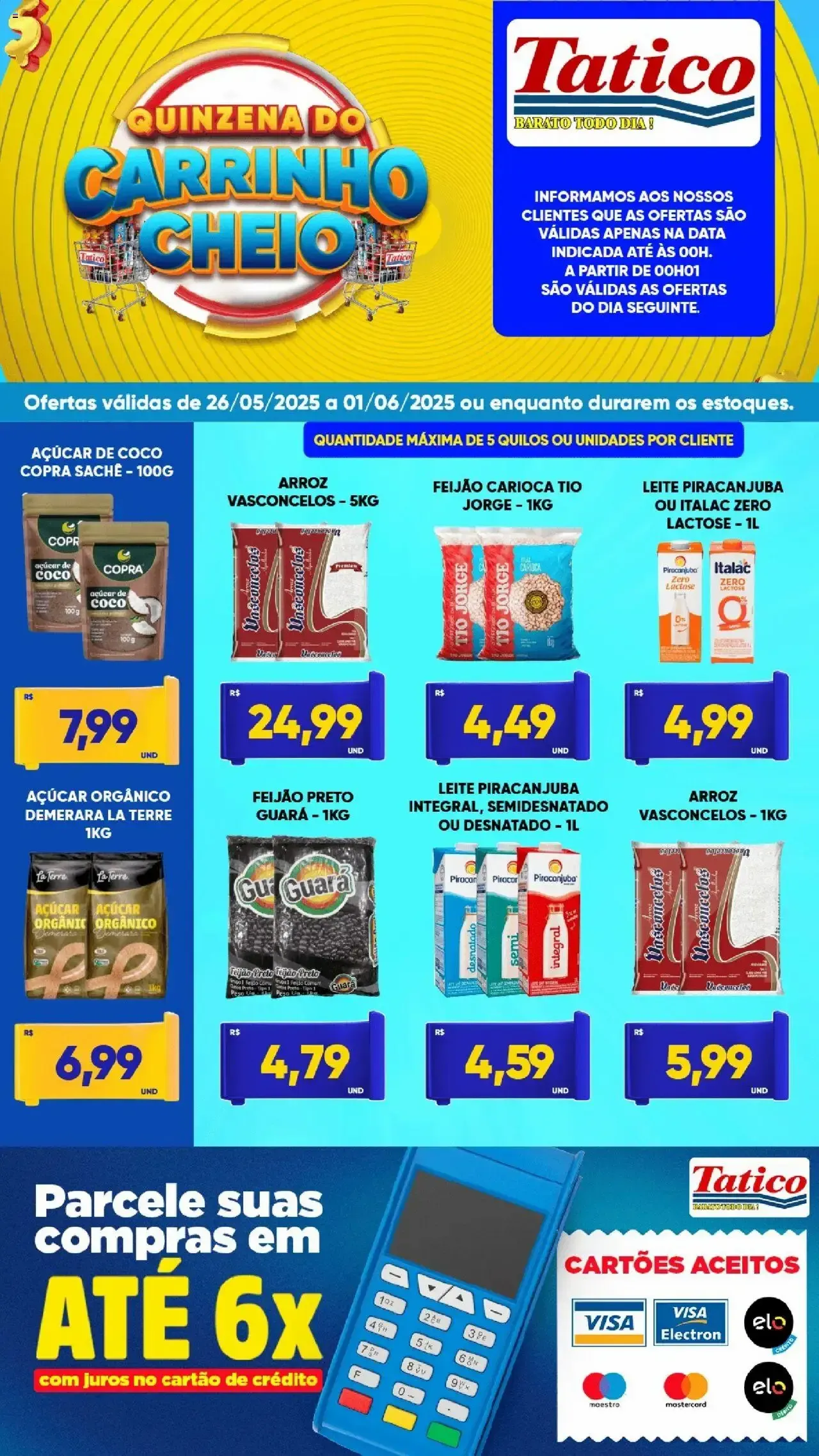 Encarte de Folhetos Tatico 26 de maio até 1 de junho 2025 - Pagina 2