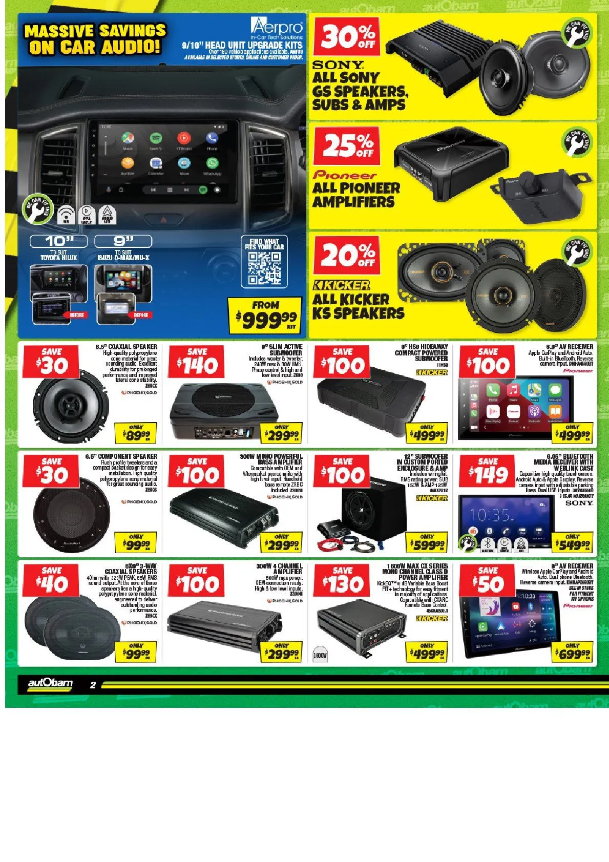 Autobarn catalogues - Weekly specials - Catalogue valid from 1 July to 22 July 2025 - page 2