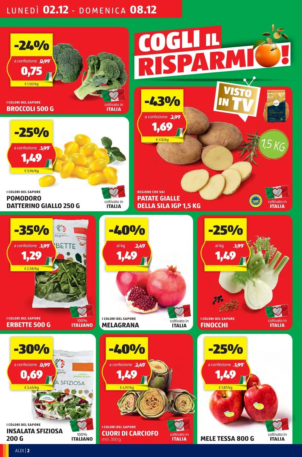 ALDI Brochures Offres da 2 dicembre a 8 dicembre di 2024 - Pagina del volantino 2