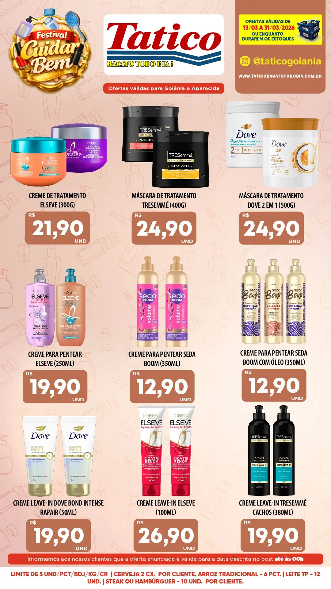 Encarte de Folhetos Tatico 13 de março até 31 de março 2026 - Pagina 