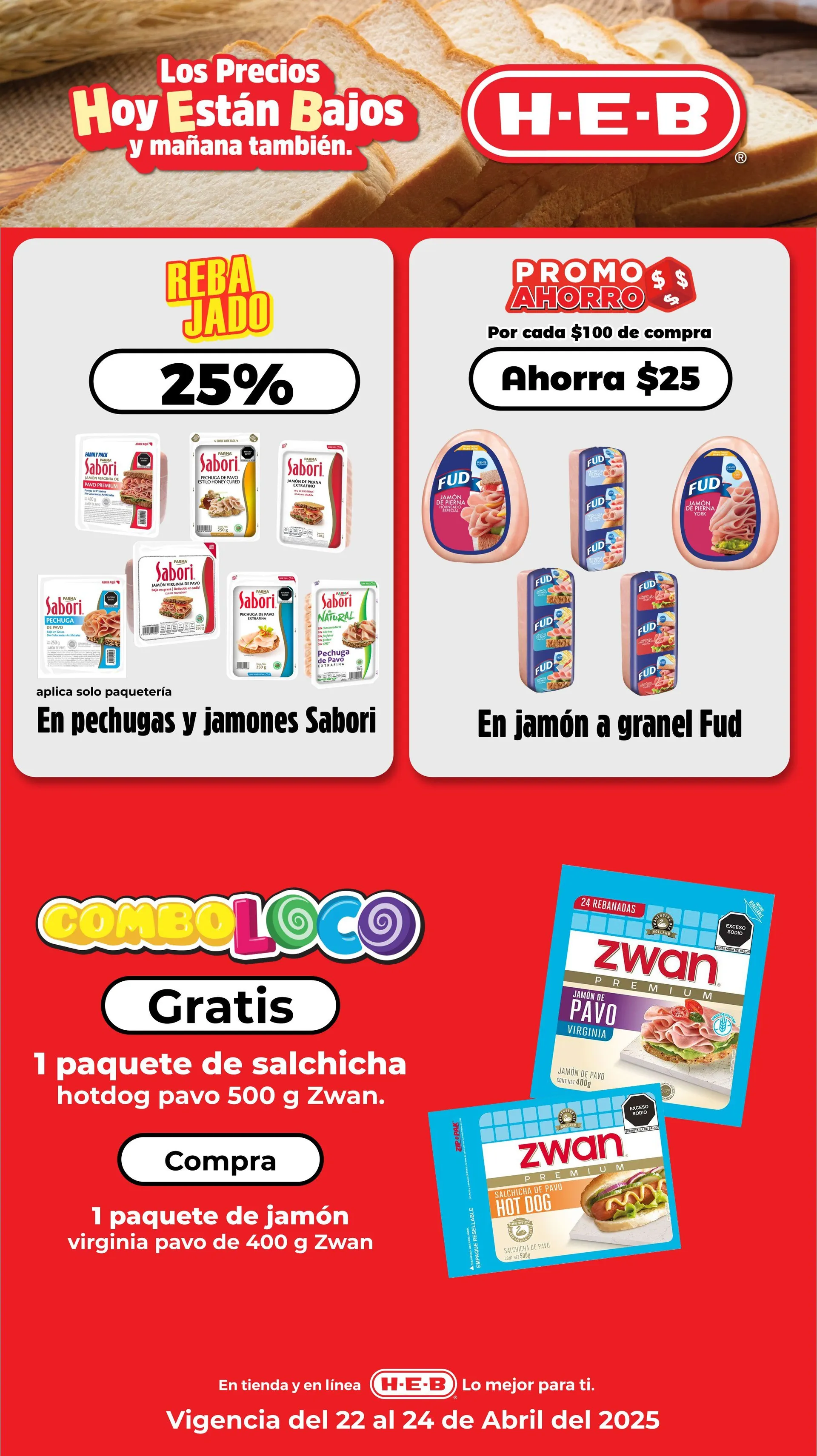 Catálogo de H-E-B Ofertas 22 de abril al 25 de abril 2025 - Pagina 2
