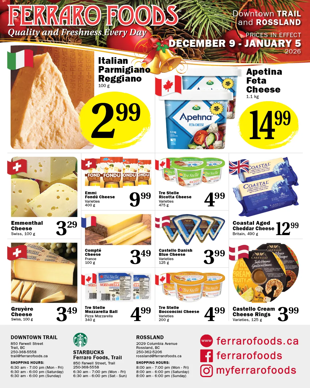 Ferraro Foods Sales from December 9 to January 5 2026 - flyer page 2