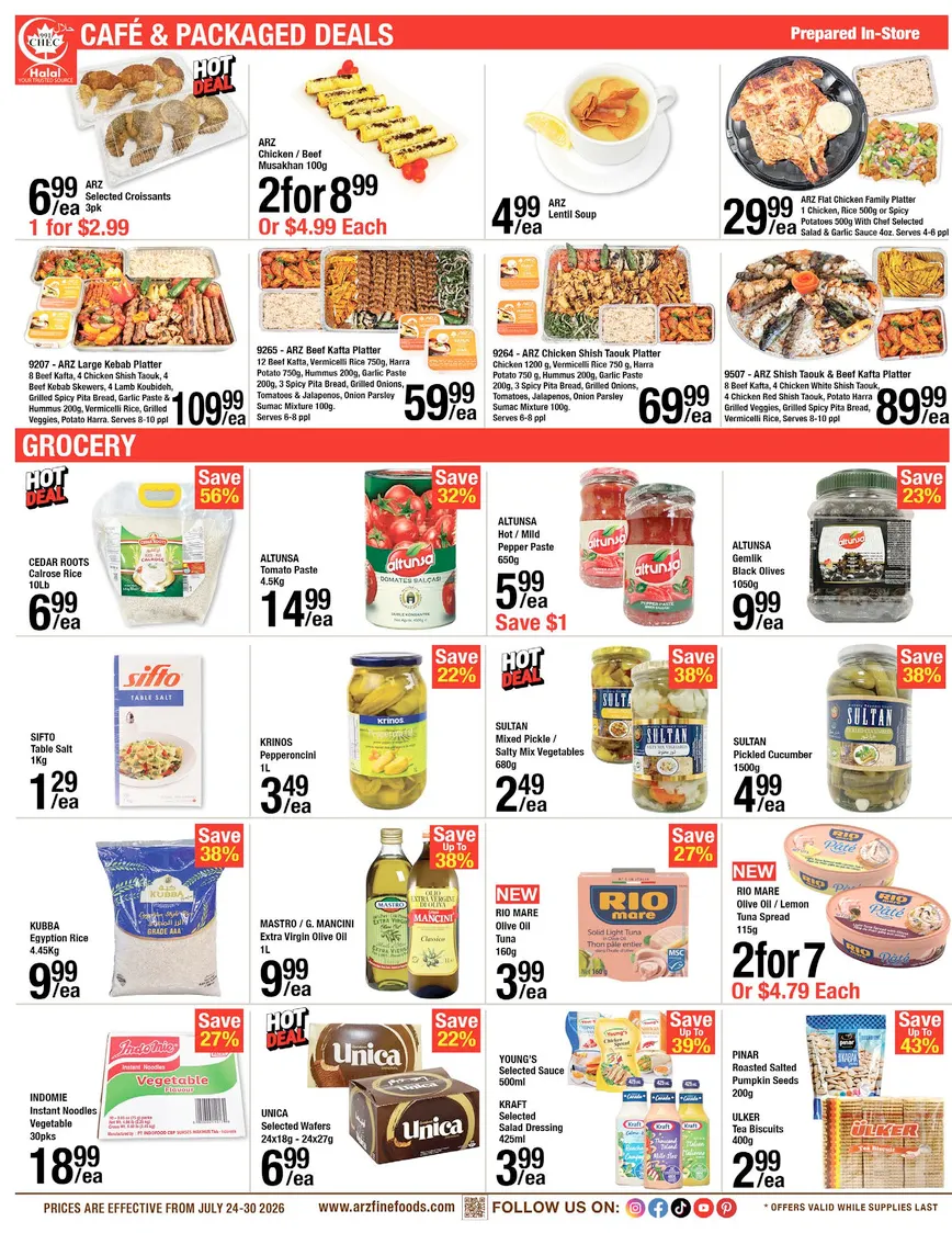 Arz Fine Foods Sales from July 24 to July 30 2026 - flyer page 2