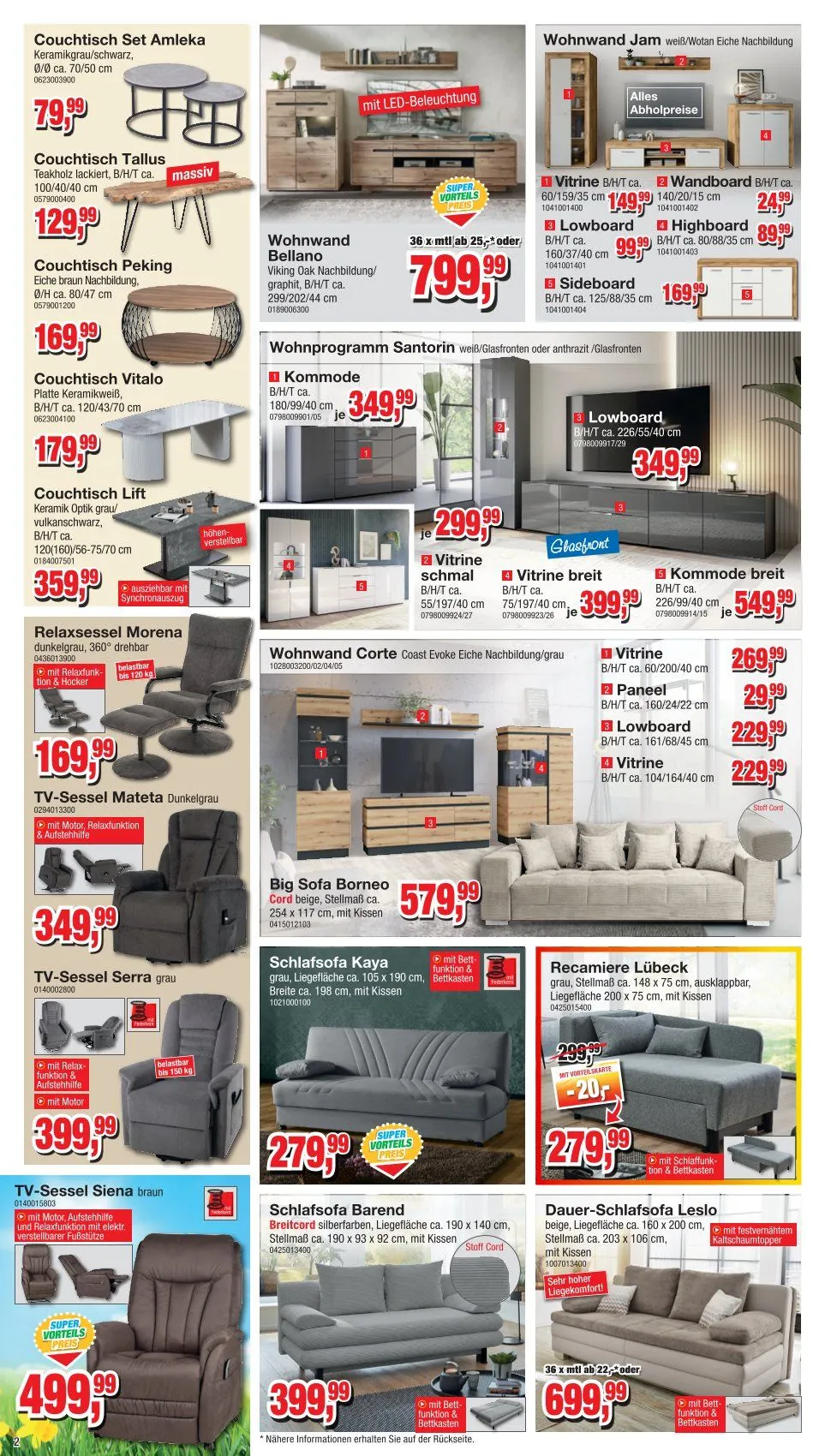 Möbelfundgrube Angebote von 23. April bis 6. Mai 2026 - Prospekt seite 2