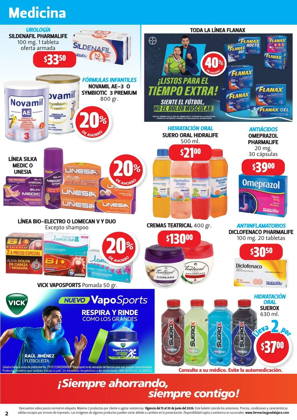 Catálogo de  Farmacia Guadalajara Ofertas 15 de junio al 30 de junio 2026 - Pagina 2