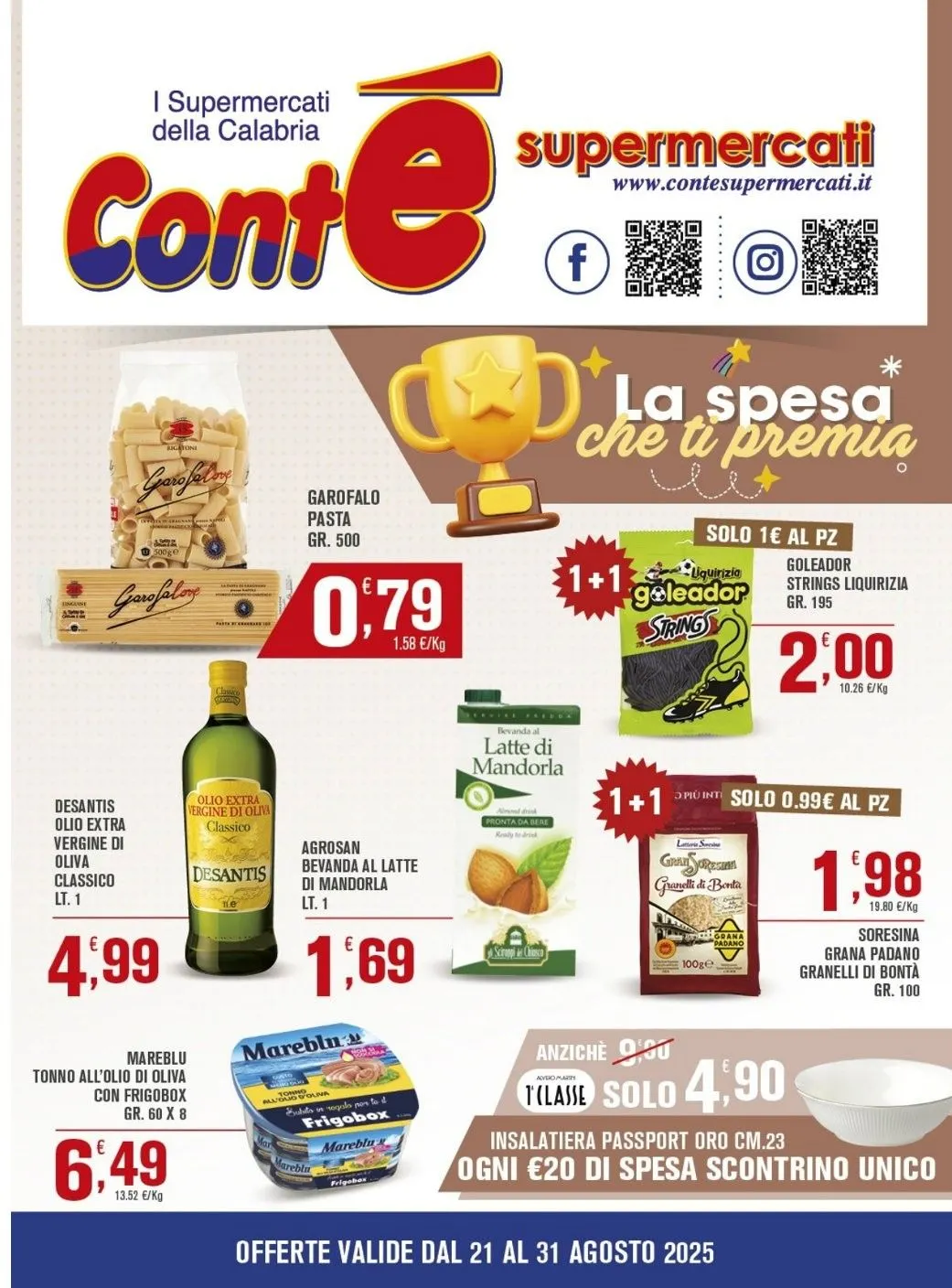 Volantini Conte Supermercati da 21 agosto a 31 agosto di 2025 - Pagina del volantino 2