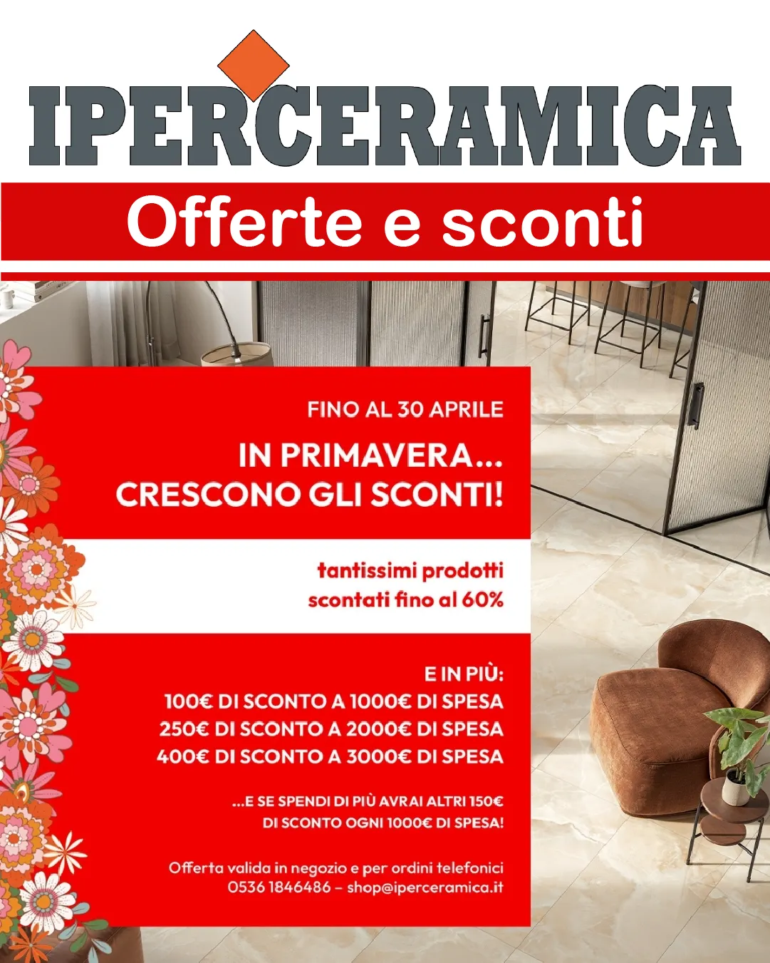 Iperceramica Volantino da 16 aprile a 6 maggio di 2026 - Pagina del volantino