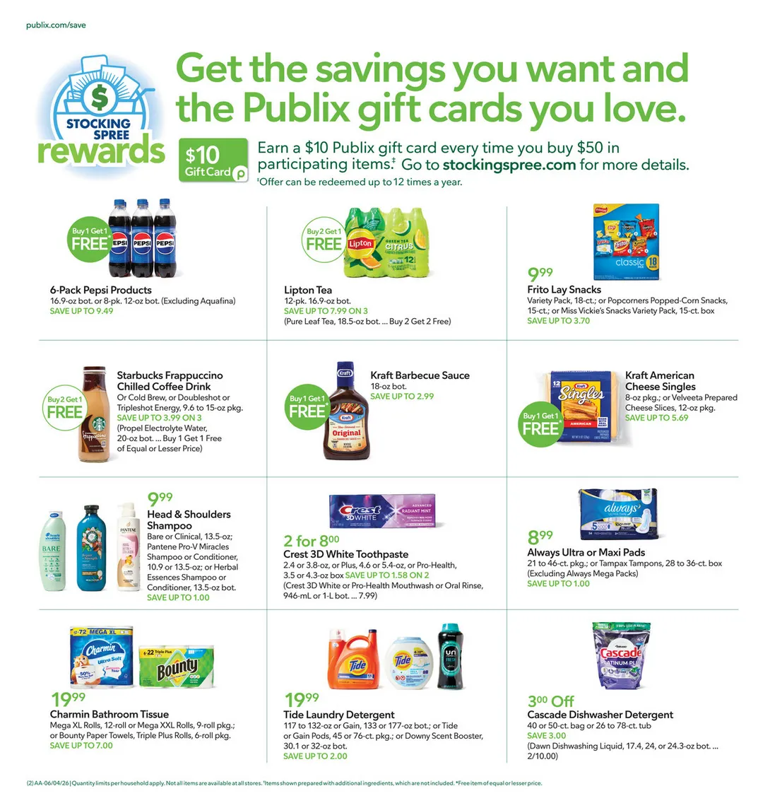 Weekly promotion Publix Sales spanning from June 3 to June 9 2026 - Page 2 for Catalogue 365