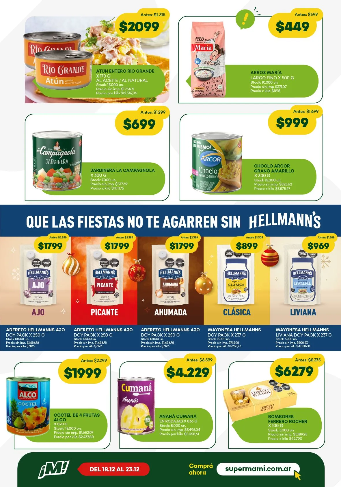 Ofertas de  Super Mami 18 de diciembre al 23 de diciembre 2025 - Página 2 del catálogo