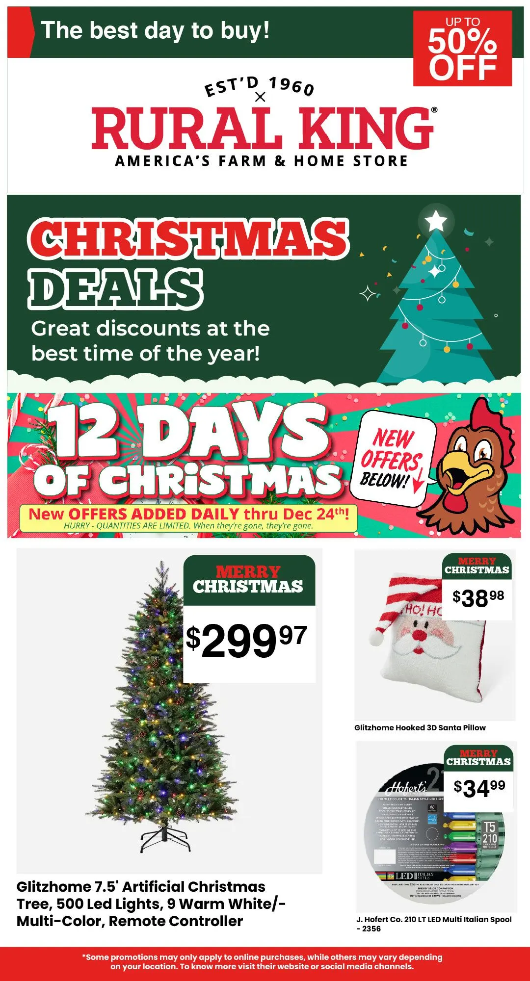 Weekly ad Christmas deals from December 16 to December 31 2024 - Page 1