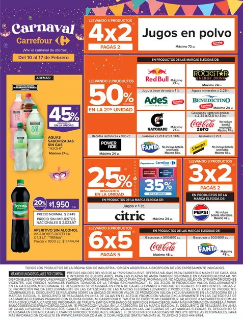 Ofertas de Ofertas Carrefour Market 10 de febrero al 17 de febrero 2026 - Página 2 del catálogo