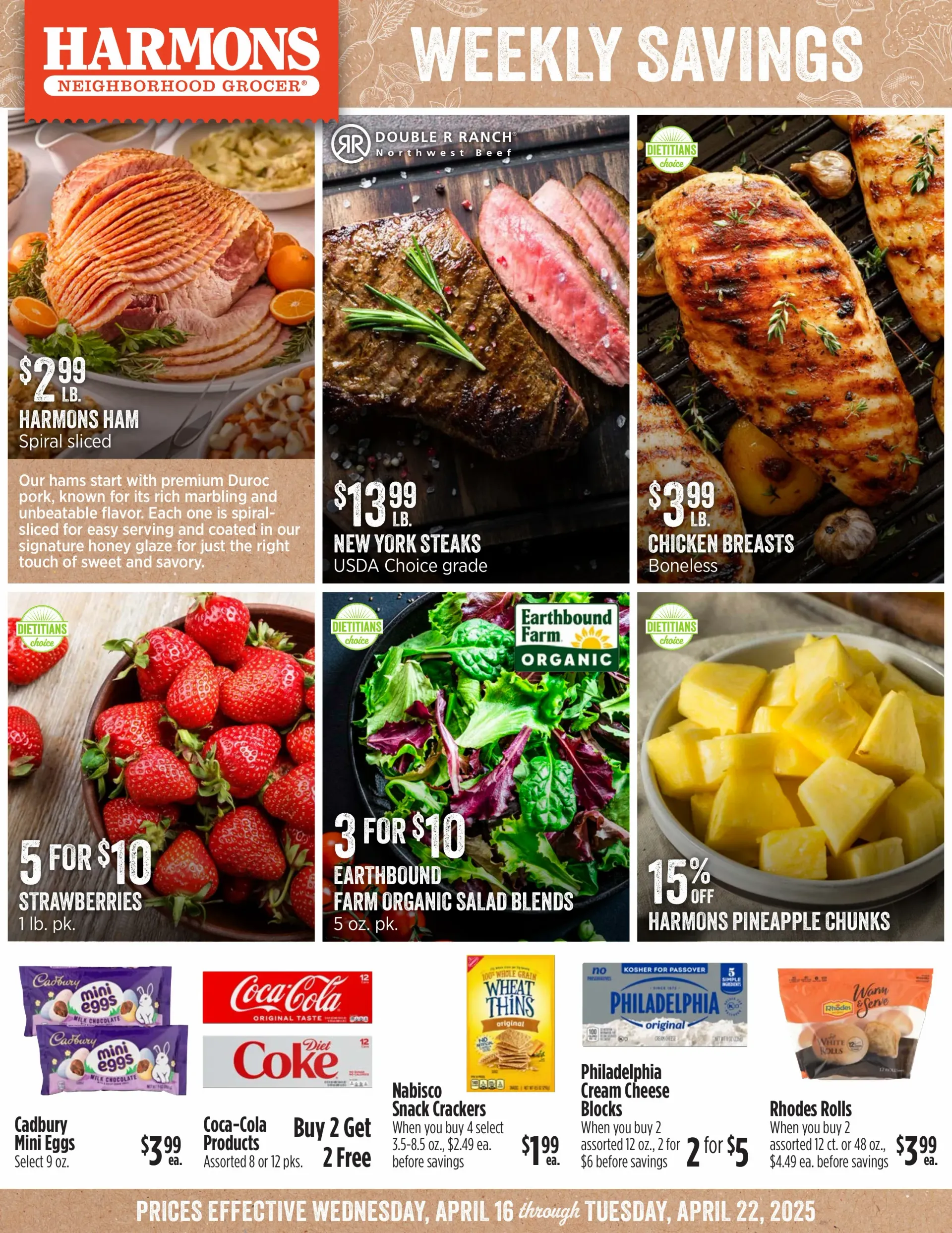Weekly ad Harmons Deals from April 17 to April 20 2025 - Page