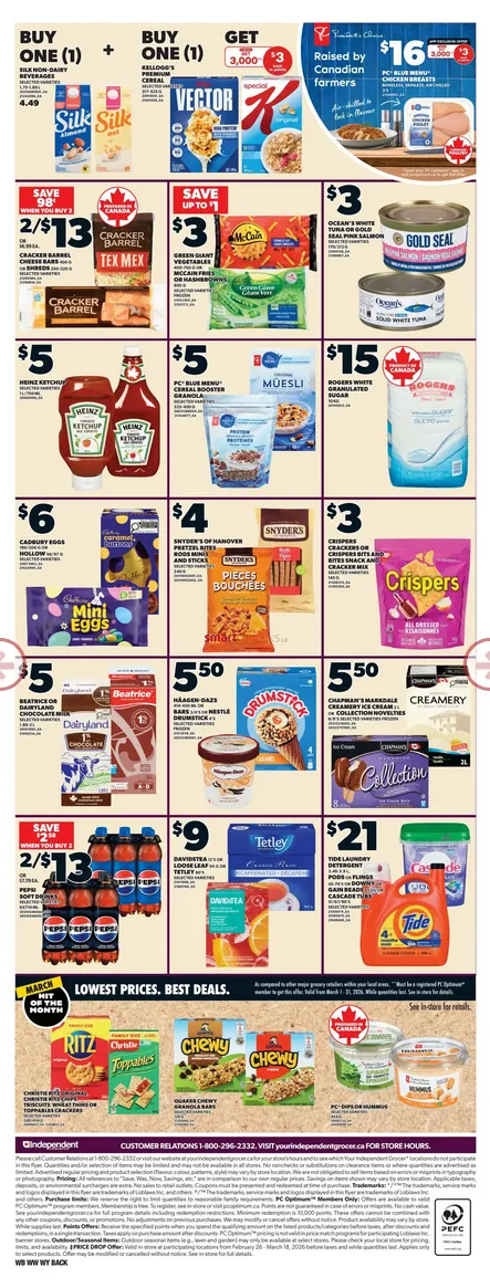 Independent Sales from March 5 to March 11 2026 - flyer page 2