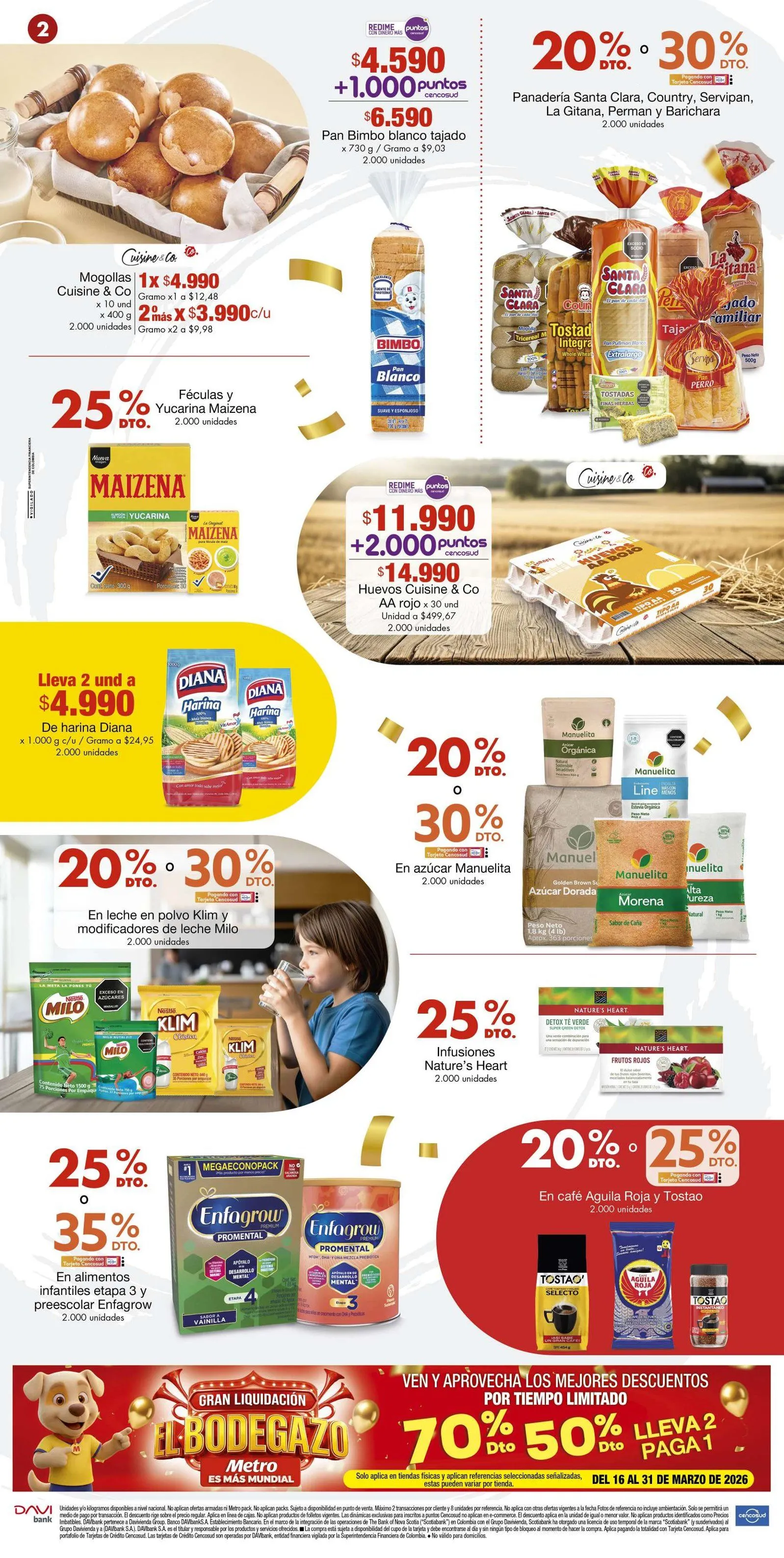 Catalogo de  Metro Ofertas 27 de marzo al 1 de abril 2026 - Pag 2