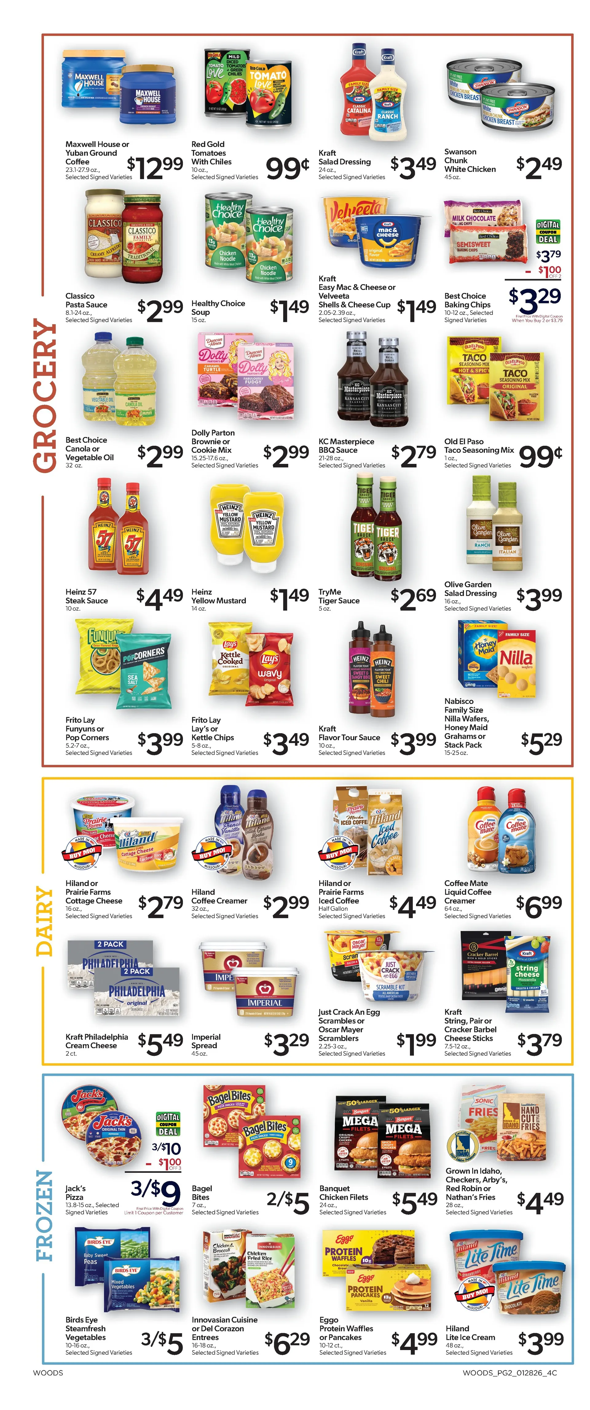 Weekly ad Woods Supermarket Sales from January 28 to February 3 2026 - Page 2