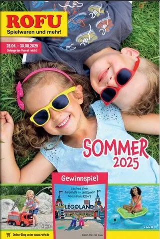 ROFU Kinderland Prospekte von 27. April bis 30. August 2025 - Prospekt seite 