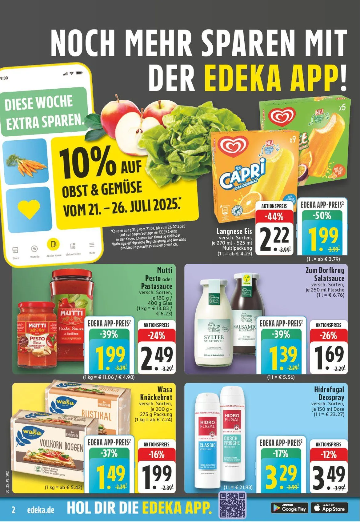 E-Center Prospekte von 21. Juli bis 26. Juli 2025 - Prospekt seite 2