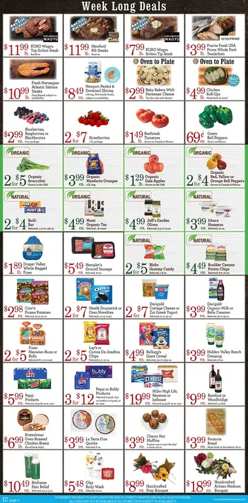 Weekly promotion Yoke's Fresh Market Sales spanning from January 28 to February 3 2026 - Page 2 for Catalogue 365
