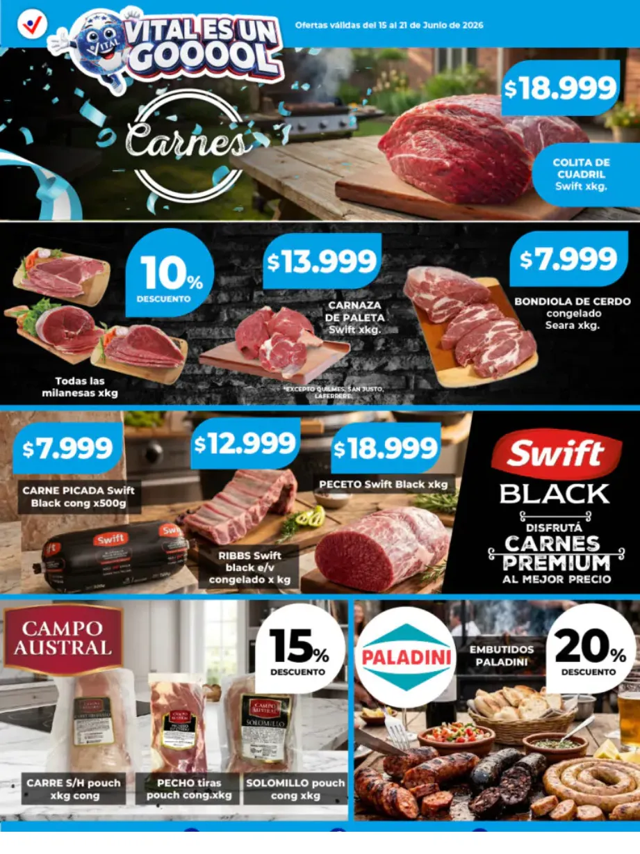Ofertas de Vital Ofertas 15 de junio al 21 de junio 2026 - Página 2 del catálogo
