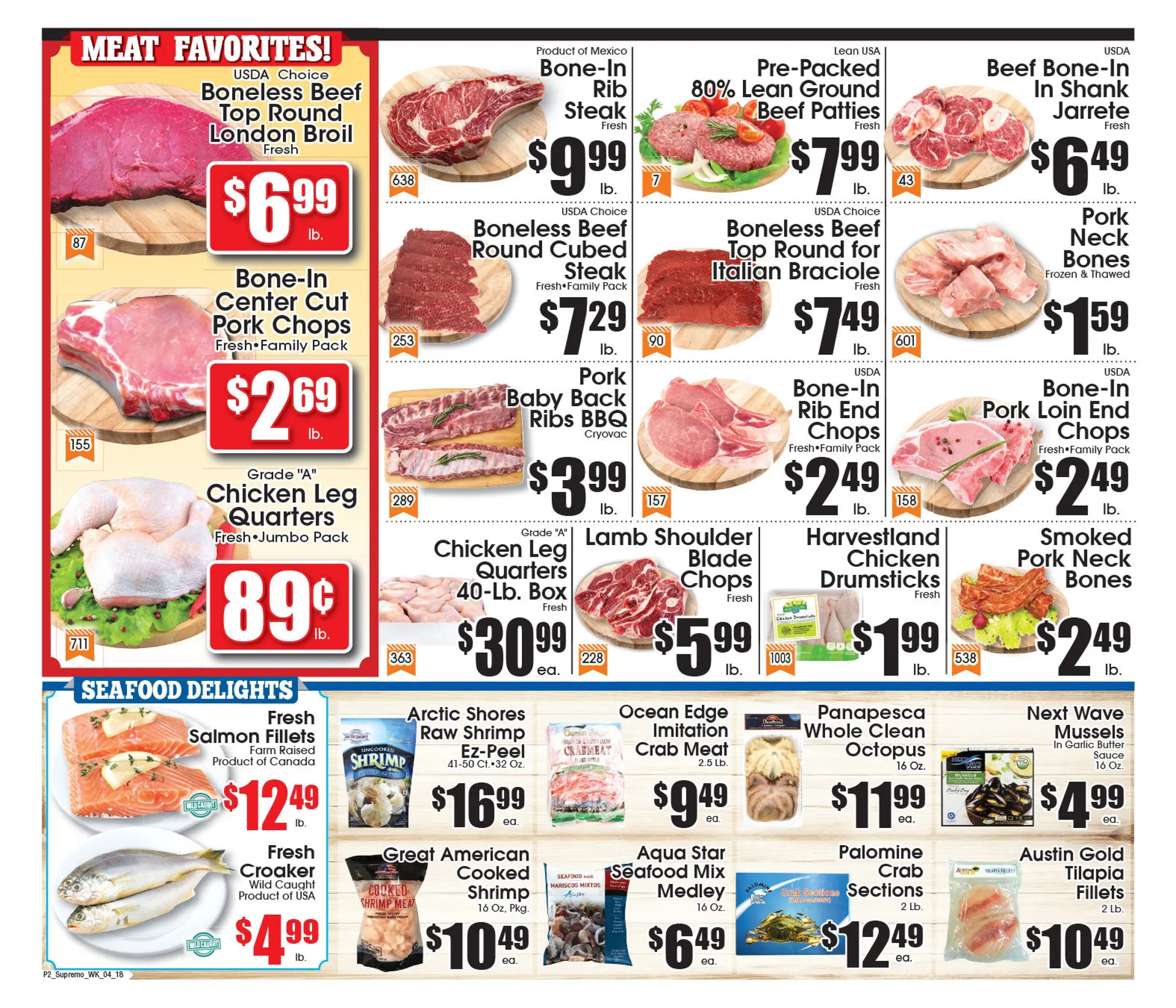 Weekly ad Supremo Foods Inc weekly ads from April 18 to April 26 2026 - Page 2
