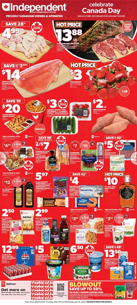 Independent Sales from June 25 to July 1 2026 - flyer page 2